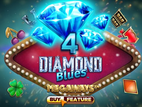 4 Diamond Blues - Megaways game thumbnail